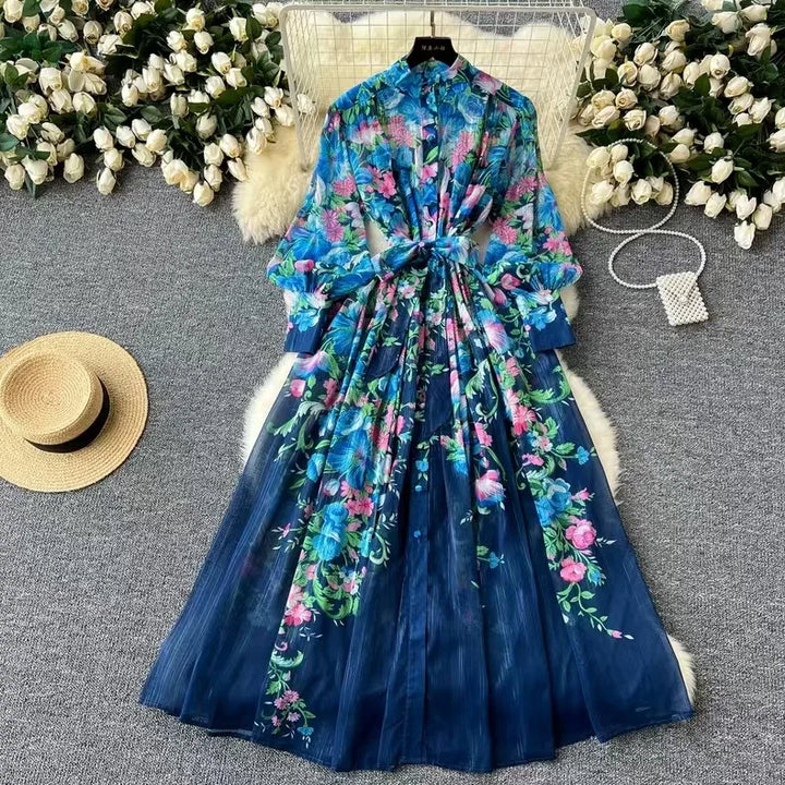 Lucy - Boho Floral Summer Dress