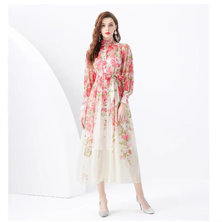 Lucy - Boho Floral Summer Dress