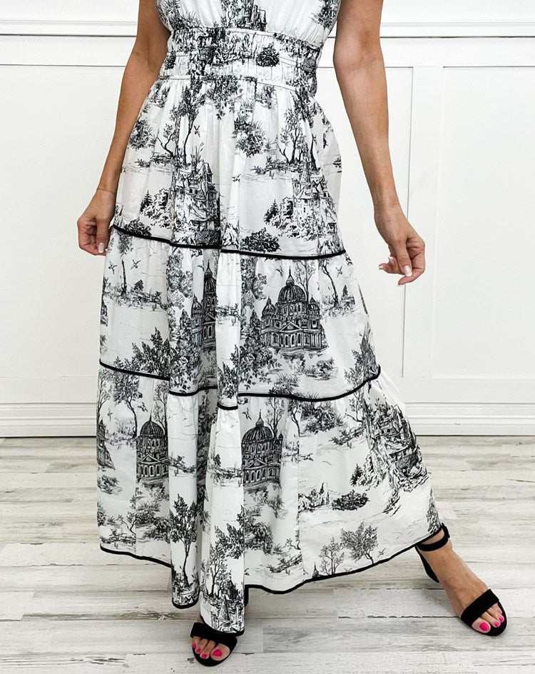 RENIRA – TOILE MAXI DRESS