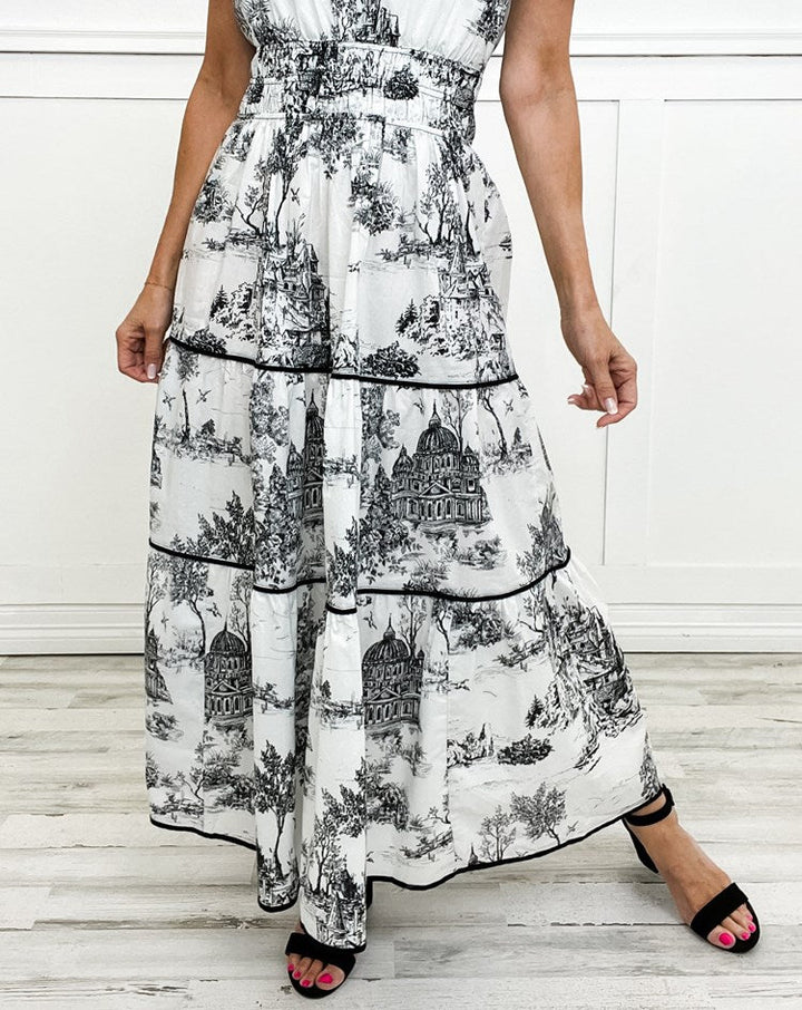 RENIRA – TOILE MAXI DRESS