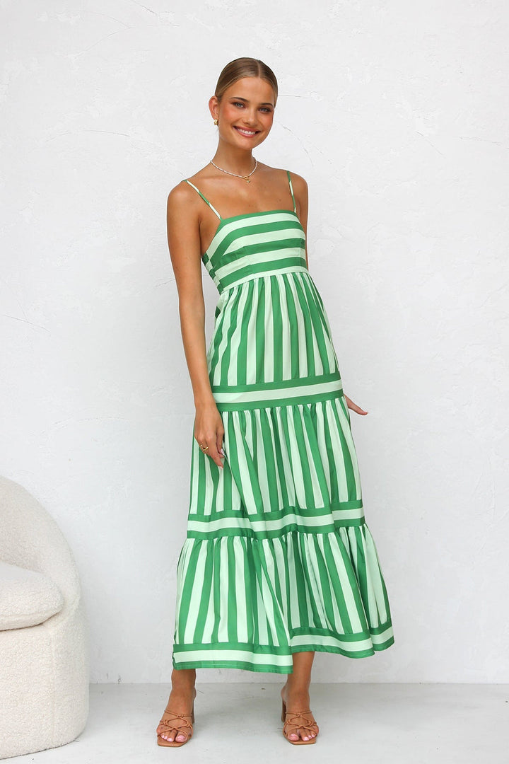 AINSLEY – SUMMER STRAPPY MAXI DRESS