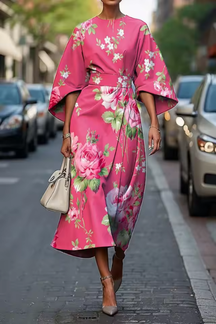 CYTHERALEN – ELEGANT FLORAL DRESS