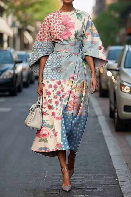 CYTHERALEN – ELEGANT FLORAL DRESS
