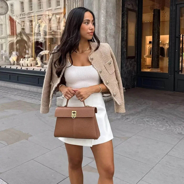 Elena | Stylish Tweed Jacket