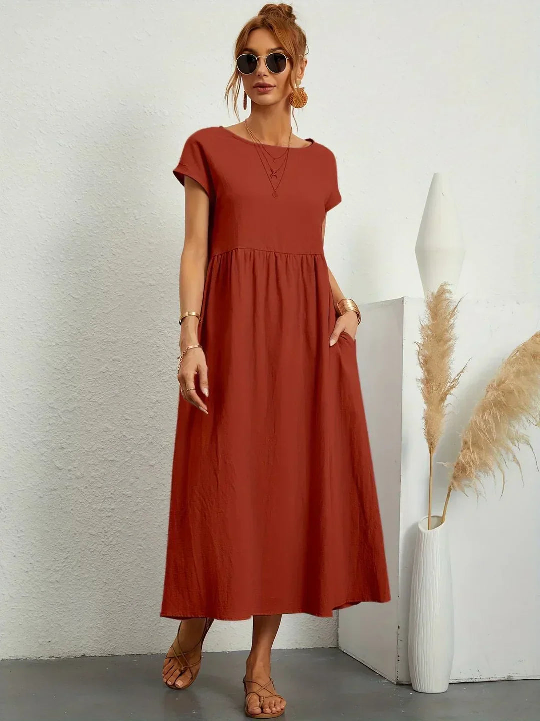 AVENETTE – STYLISH CASUAL MAXI DRESS