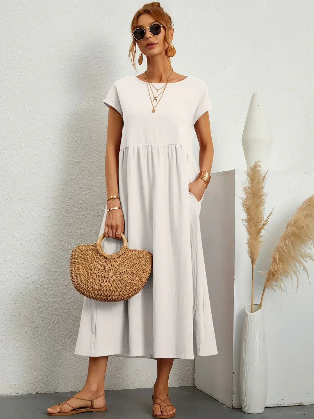 AVENETTE – STYLISH CASUAL MAXI DRESS