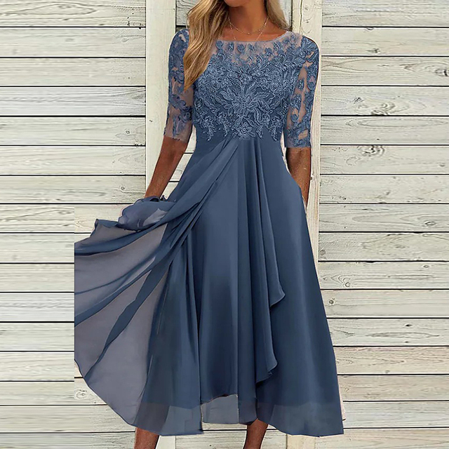 THAVINDRA – TIMELESS LACE DRESS