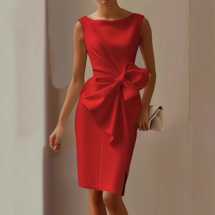 ATHENA – ELEGANT BOW-TIE DRESS