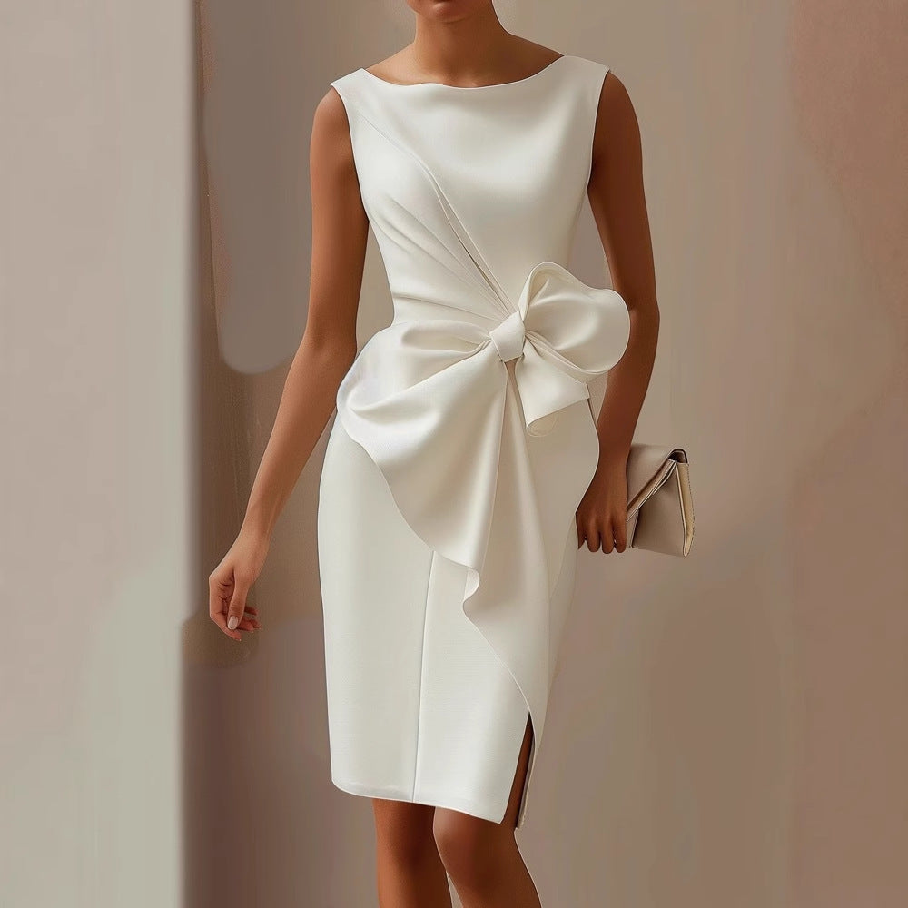 ATHENA – ELEGANT BOW-TIE DRESS
