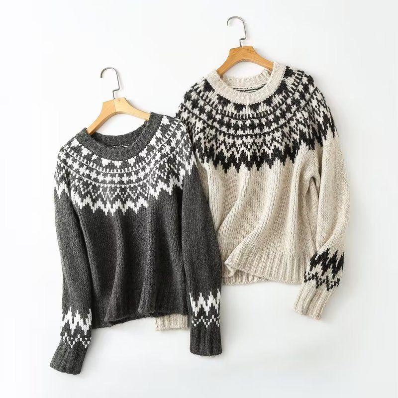 Warm Heavy Knit Wool Jumper