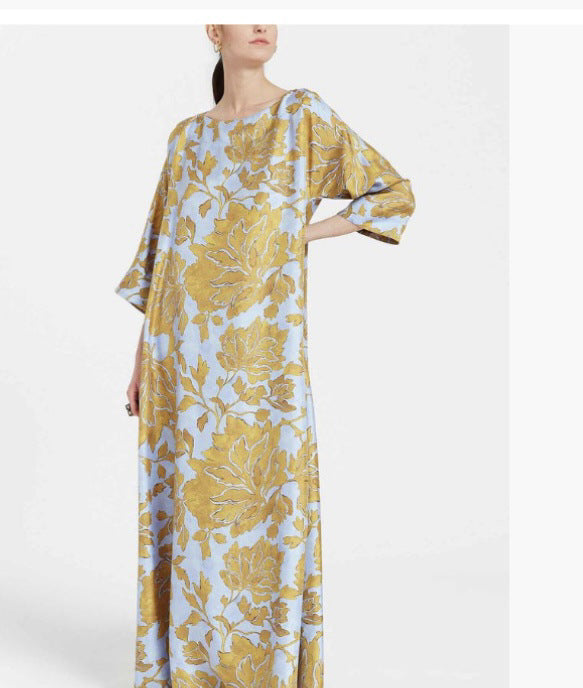 THALYENNE – FLORAL PRINTED MIDI DRESS