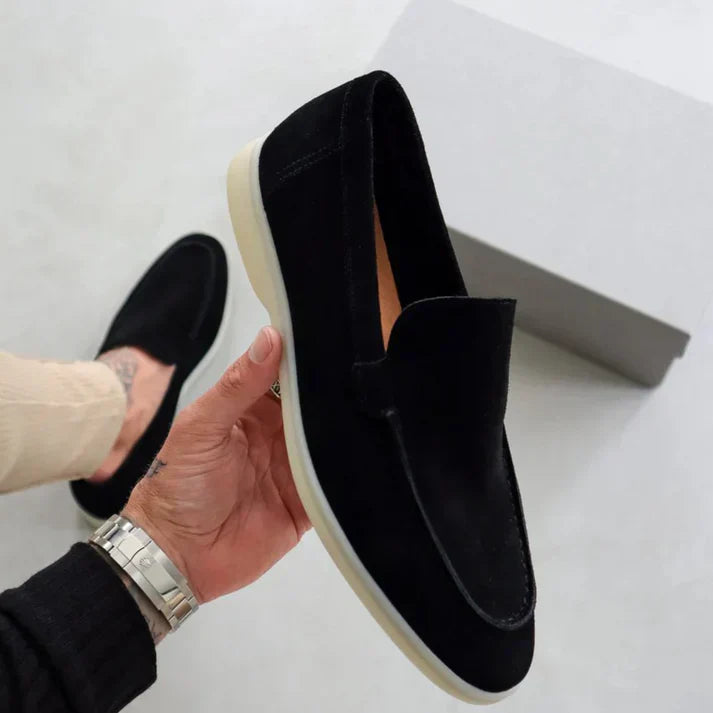 GIVALLI – ELEGANT SUEDE LOAFERS