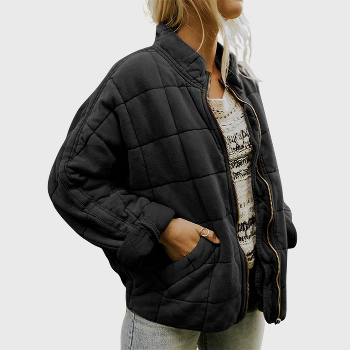 LUNA – ELEGANT OVERSIZED JACKET WITH QUILTED DESIGN