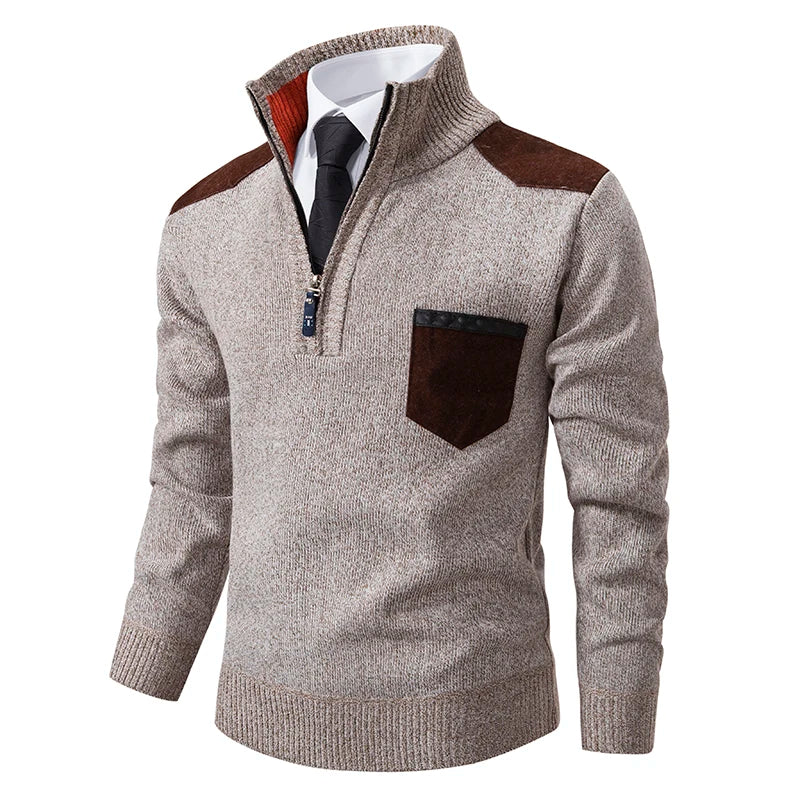 Ben - Refined Quarter-Zip Sweater
