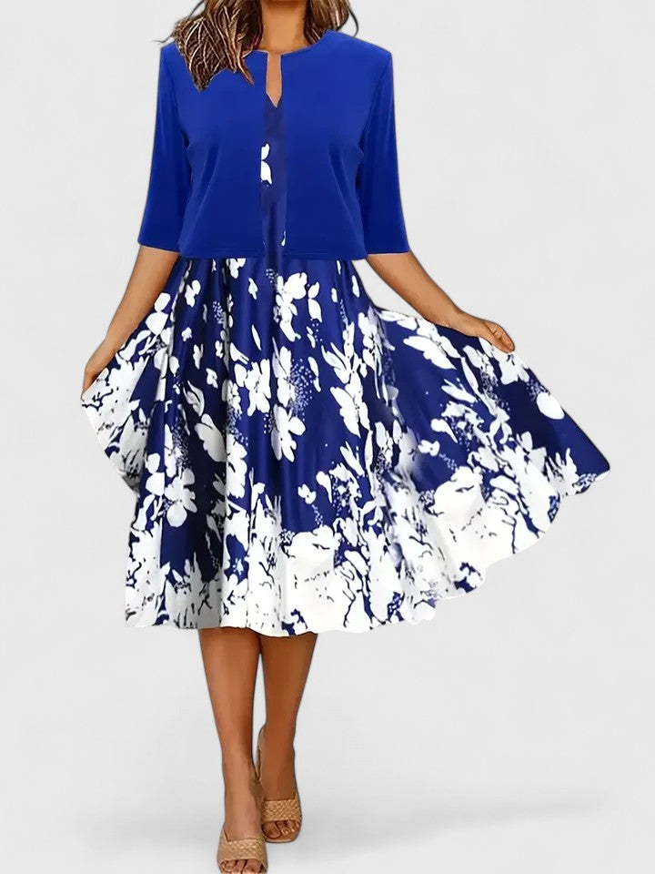 CHANTAL – ELEGANT MIDI DRESS