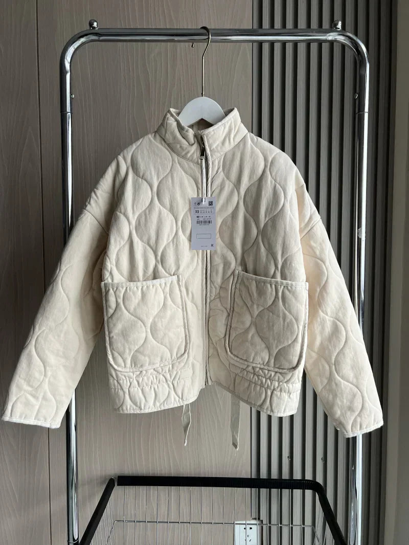 ISOLDE – VINTAGE COTTON QUILTED JACKET