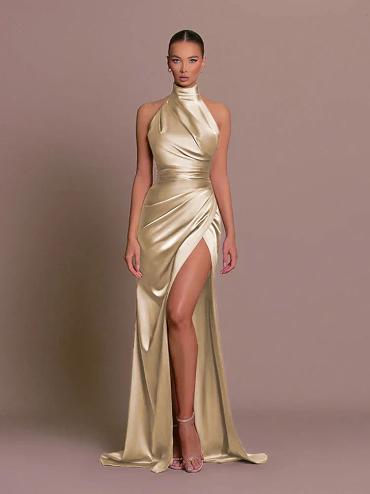 Rylee | Sleek Slit Gown
