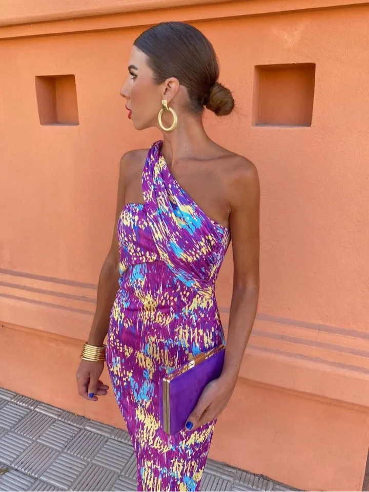 Lynor - Elegant Midi Dress