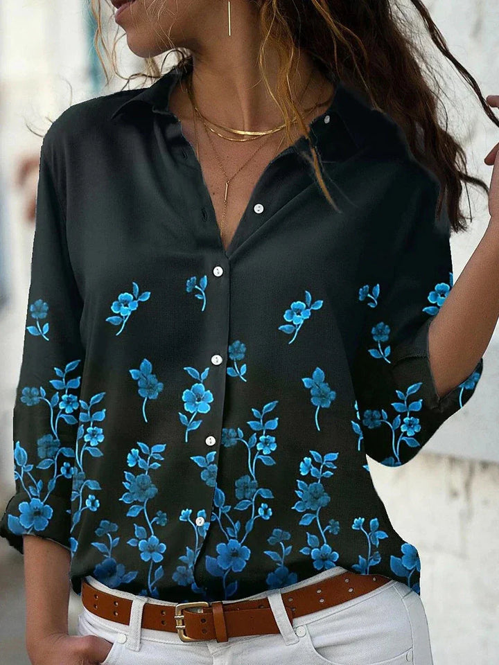 MAELYS – CASUAL PRINTED BLOUSE