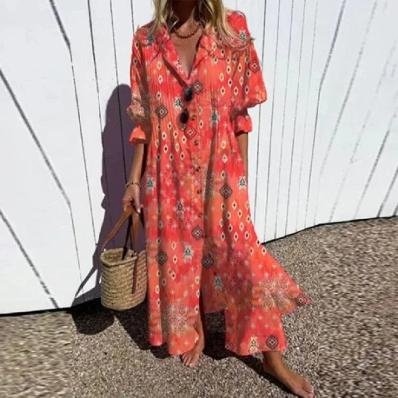 POPPY – BOHO LONG SUMMER DRESS
