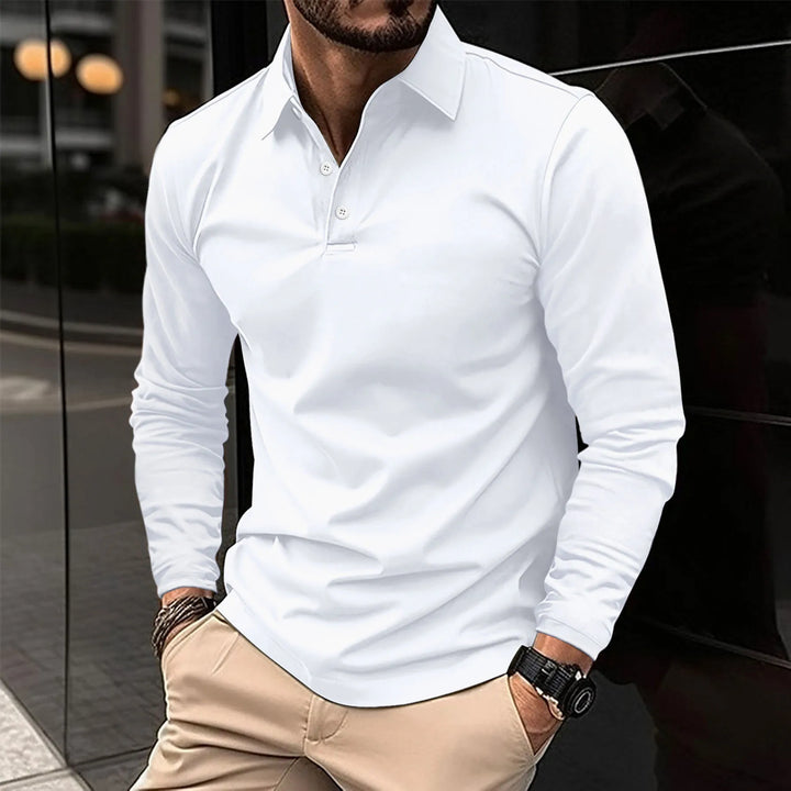 KNOX – RELAXED LONG-SLEEVE POLO