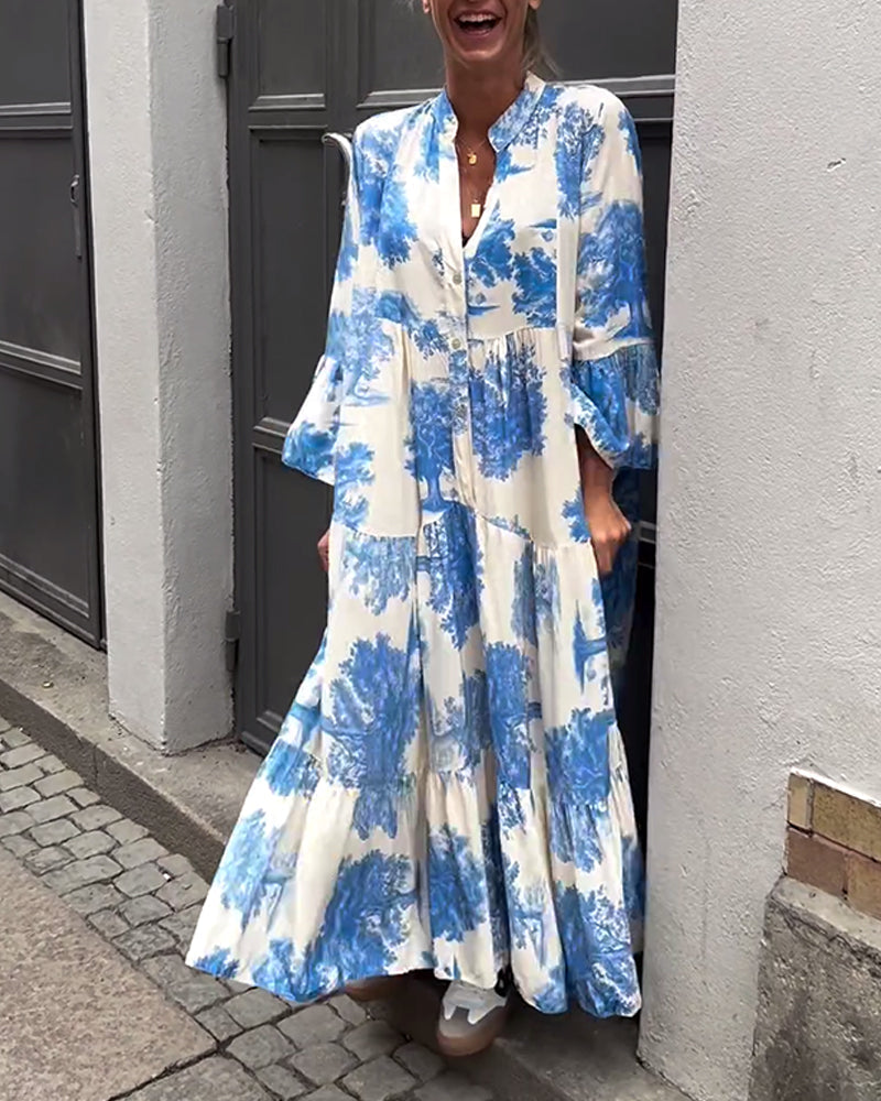Savanna - Long Floral Dress
