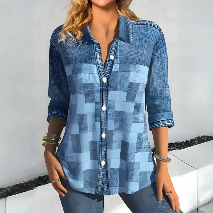 ISOLDE – RELAXED FIT DENIM SHIRT