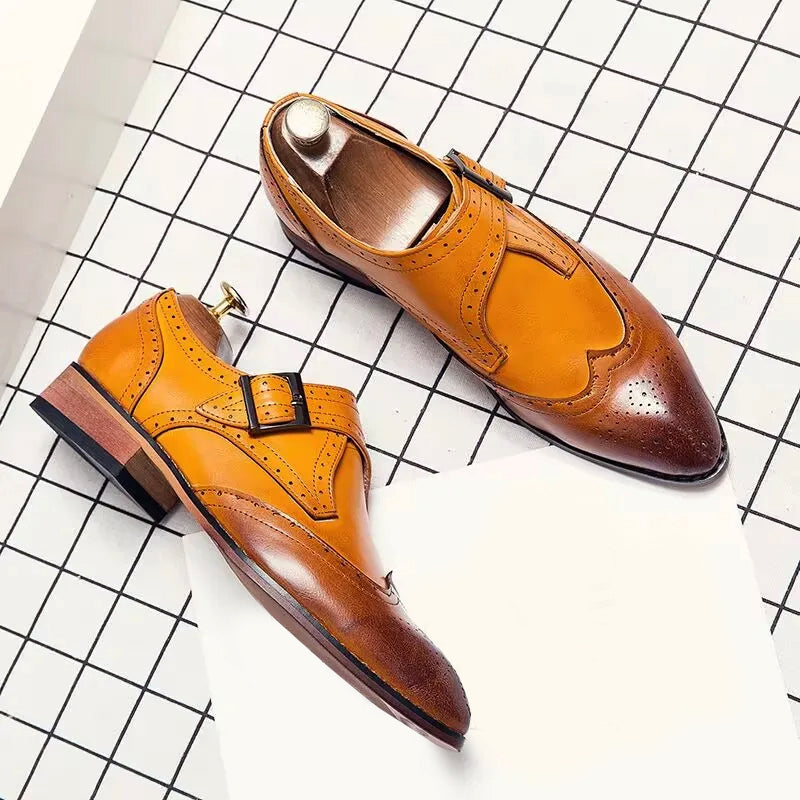 Maxwell Elm Pointed Oxford Shoes
