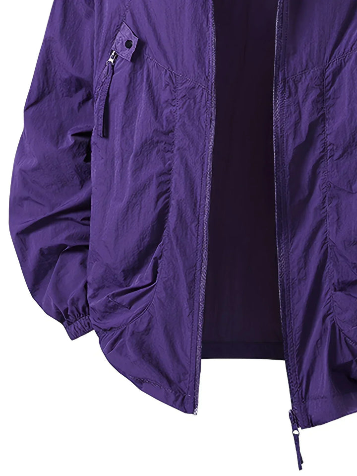 Dylan - Outdoor Waterproof Windbreaker Jacket with Adjustable Hood