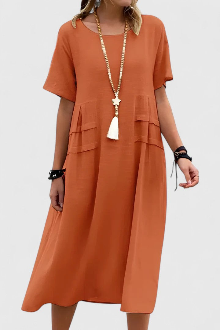 THAVINDRA – ELEGANT MIDI DRESS