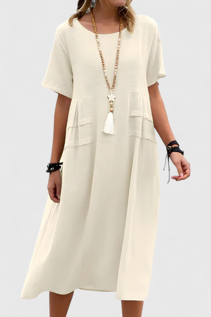 THAVINDRA – ELEGANT MIDI DRESS