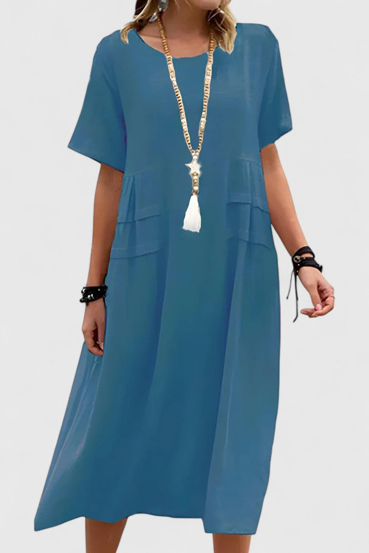 THAVINDRA – ELEGANT MIDI DRESS