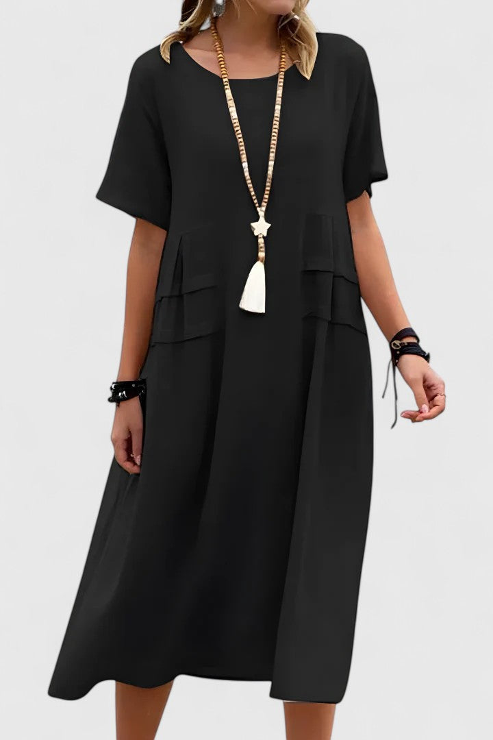 THAVINDRA – ELEGANT MIDI DRESS