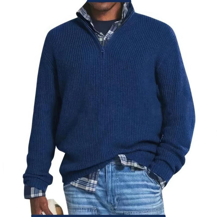 Arlen | Knitted Zip Sweater for Men