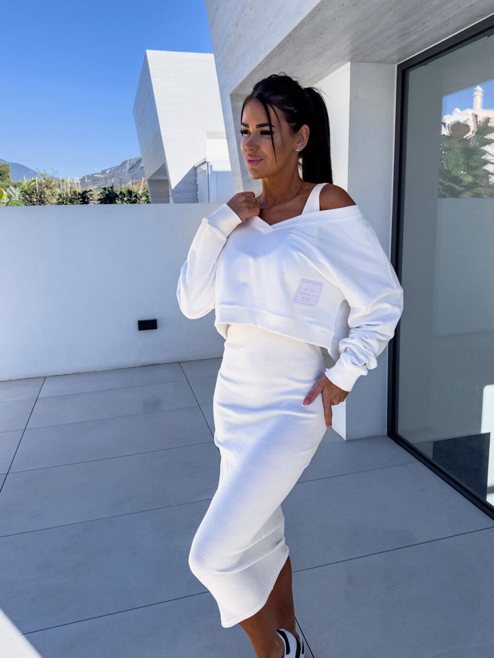 Olivia - Casual Sweatshirt & Dress Set