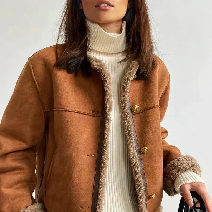 ORLYSSE – GENUINE SHEEPSKIN JACKET