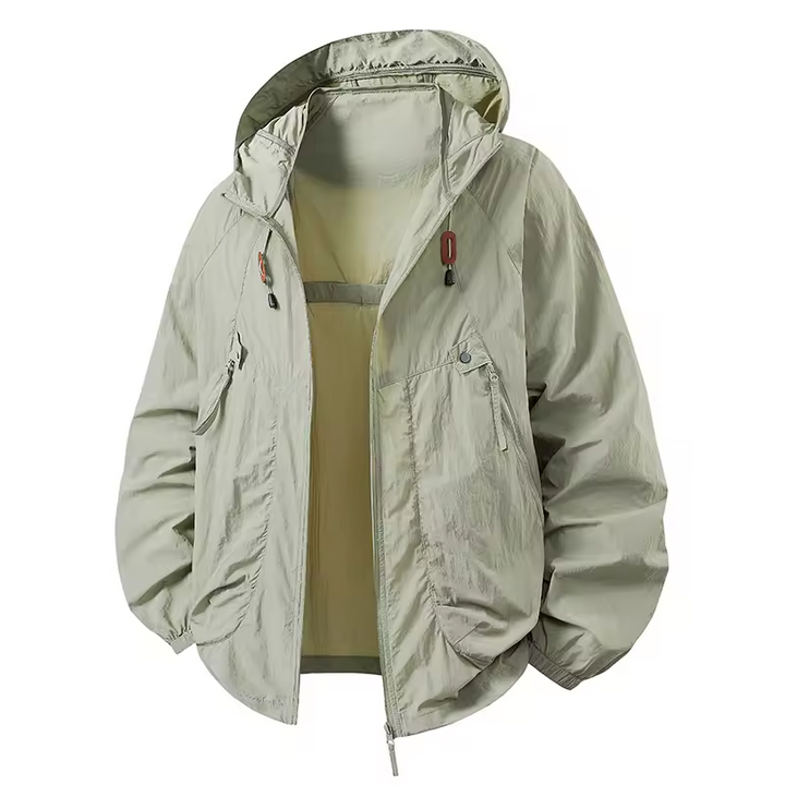 Dylan - Outdoor Waterproof Windbreaker Jacket with Adjustable Hood