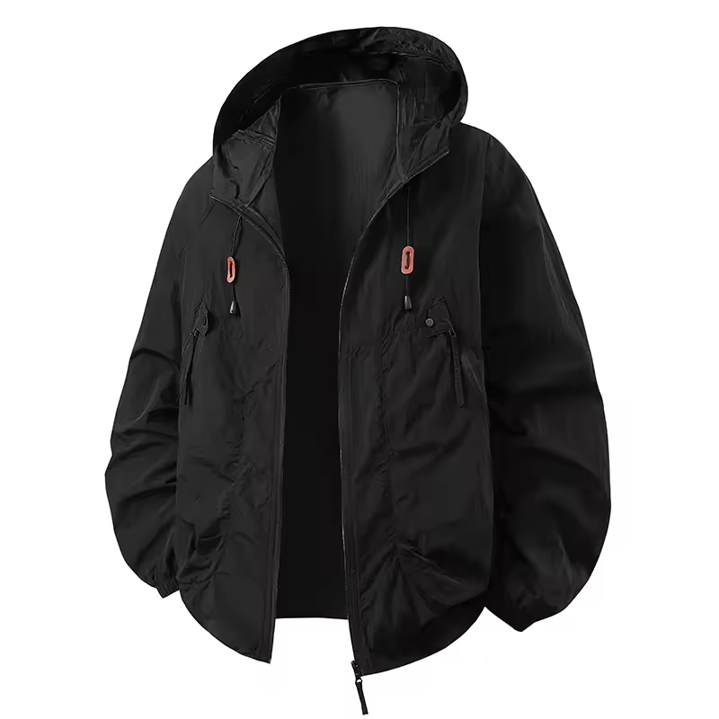 Dylan - Outdoor Waterproof Windbreaker Jacket with Adjustable Hood