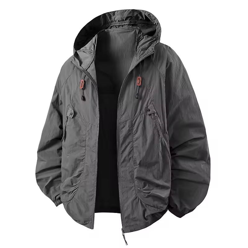 Dylan - Outdoor Waterproof Windbreaker Jacket with Adjustable Hood