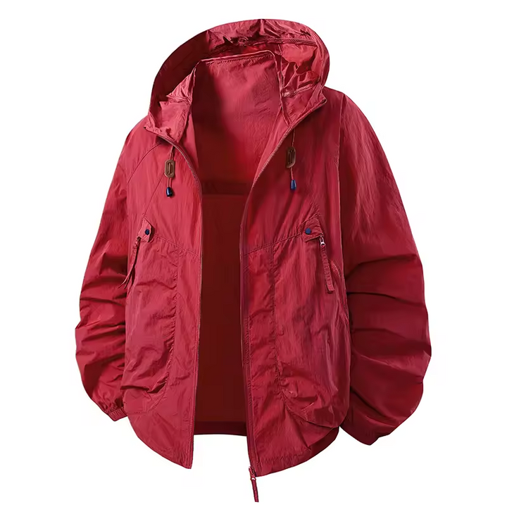 Dylan - Outdoor Waterproof Windbreaker Jacket with Adjustable Hood