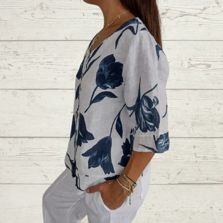 AMARA – PRINTED SPRING TUNIC