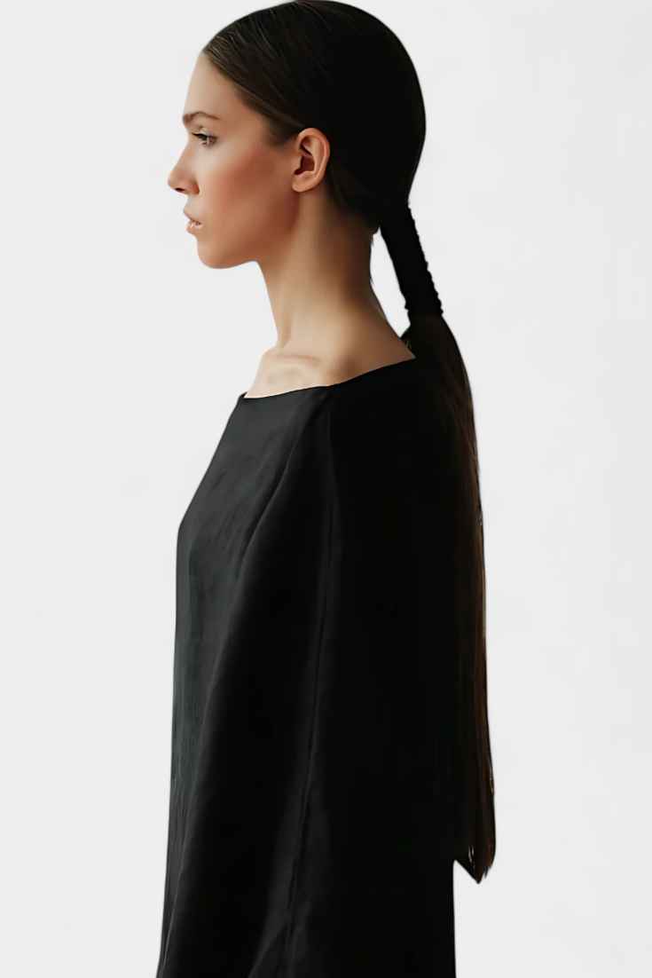 ZAYANA – STYLISH LINEN & COTTON KIMONO DRESS