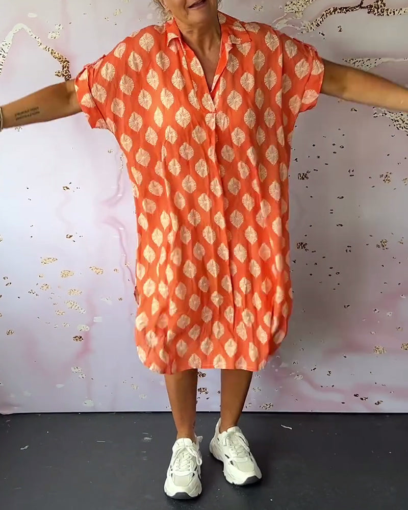 Paisley – Stylish Dress with V-Neck