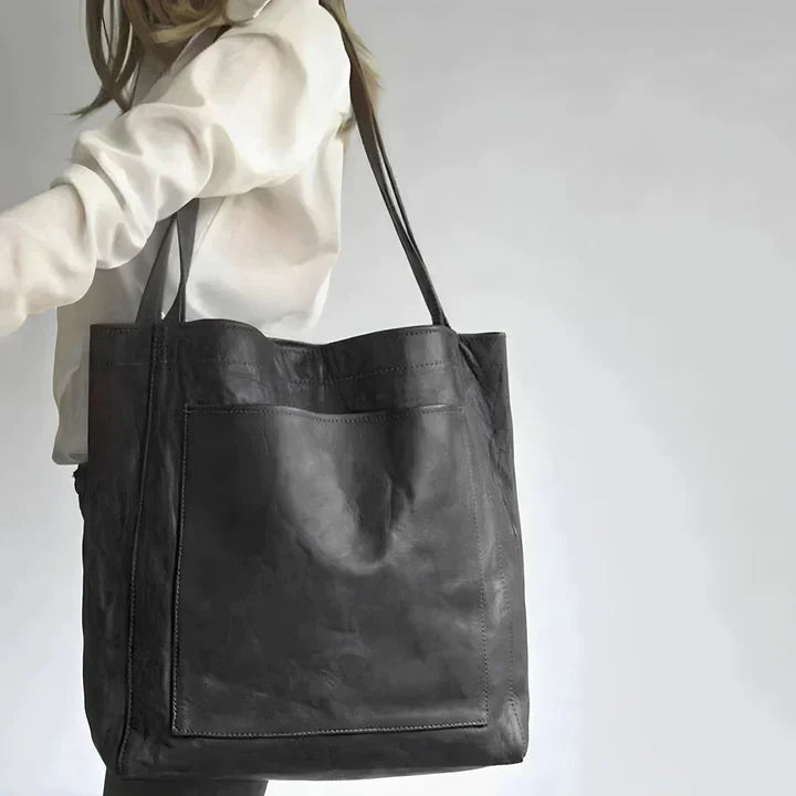 Ella - Classic Leather Tote