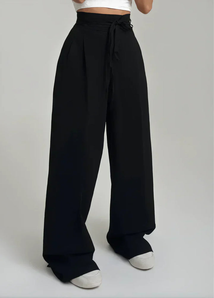 Josephine | High-Waisted Trousers with Wide Legs
