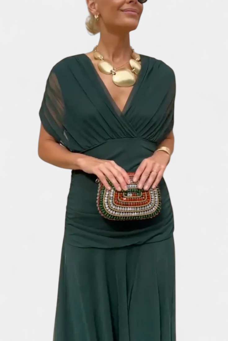 ORELITHYNE – ROMANTIC LONG FLORAL DRESS