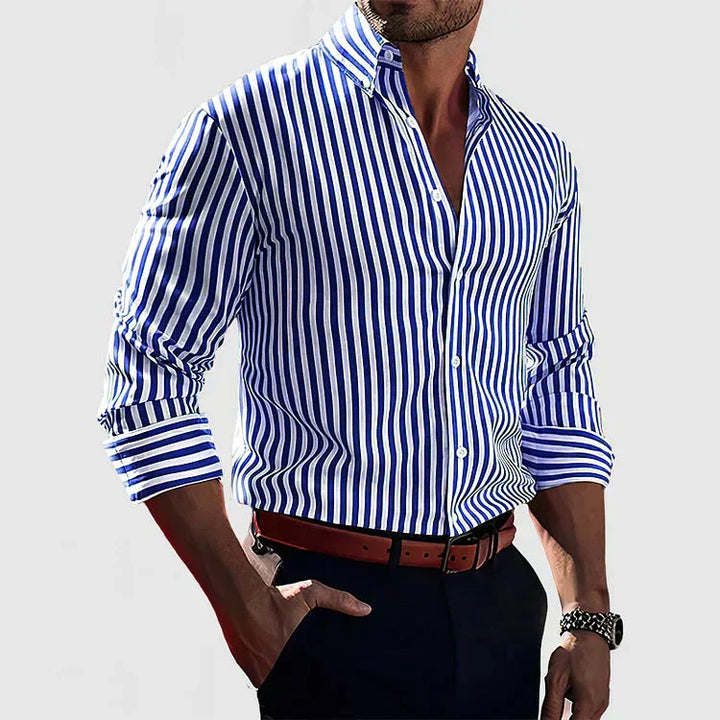 LIAM – STRIPED MEN’S SHIRT
