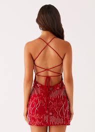 Kyline - Embroidered Mini Dress