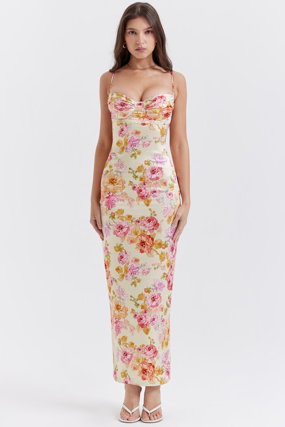 NAYELLI – ROMANTIC SPRING FLORAL DRESS