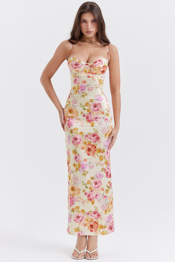 NAYELLI – ROMANTIC SPRING FLORAL DRESS